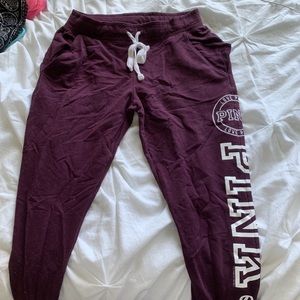 Maroon joggers (match with hoodie)